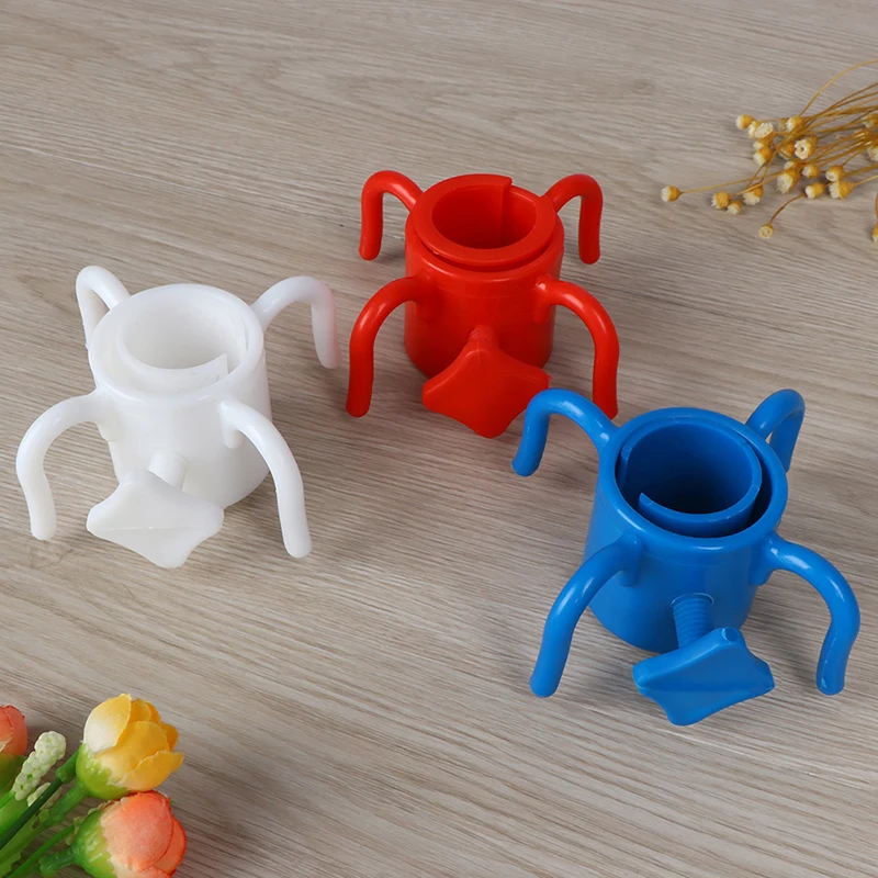 

Outdoor Plastic 4-prongs Beach Umbrella Hanging Hook For Towel Camera Sunglasses Bags Pool Accessories White/Blue/Red