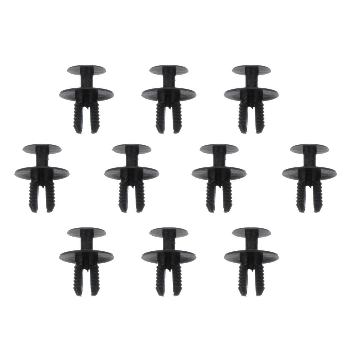 Mayitr 10Pcs/set Plastic 8mm Hole Trim Clips Engine Interior Trim Panel Fascia Clips Kit For BMW
