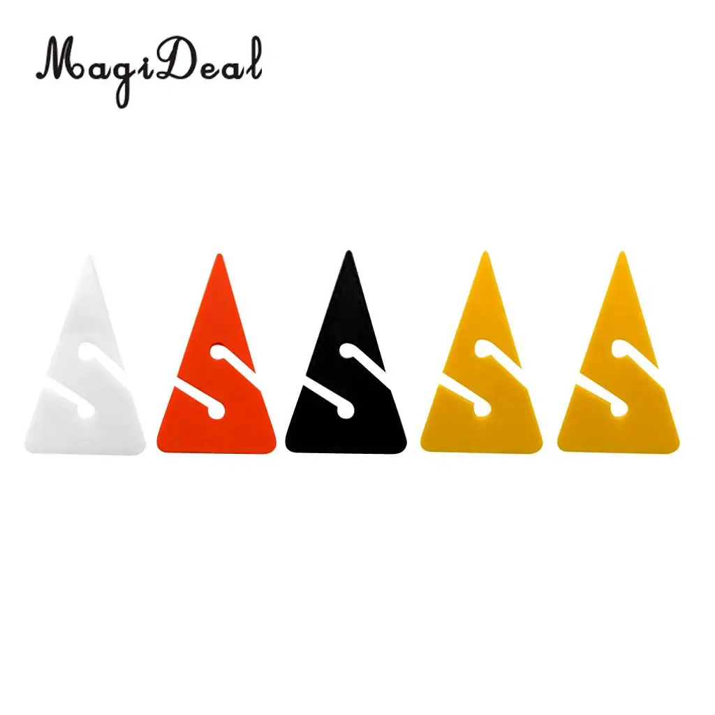 MagiDeal Hot Sale 5Pcs Durable PVC Professional Safety Scuba Cave Wreck Directing Line Arrow Marker Accessory 5 Colors Option