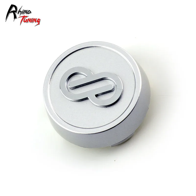 66mm For Enkei Wheels Cap Hub Car Center Rims Cover Caps with Logo Siliver Auto Styling Accessories
