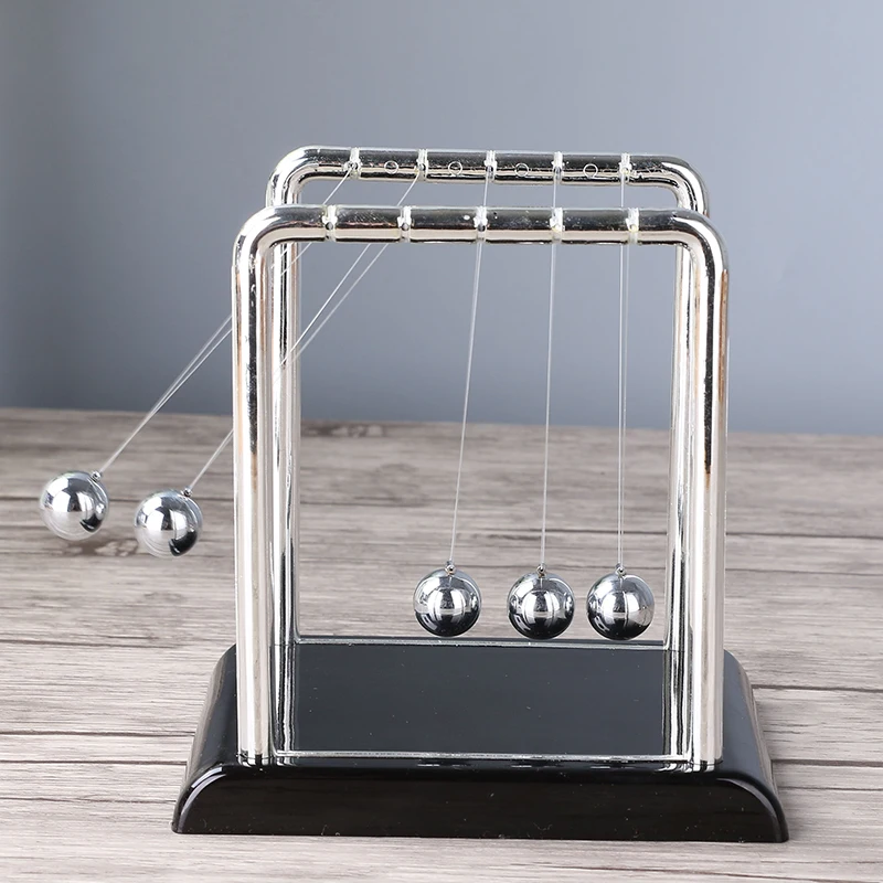 Newton S Cradle Balance Metal Balls Pendulum Steel Banlance Ball Early Fun Teaching Physics