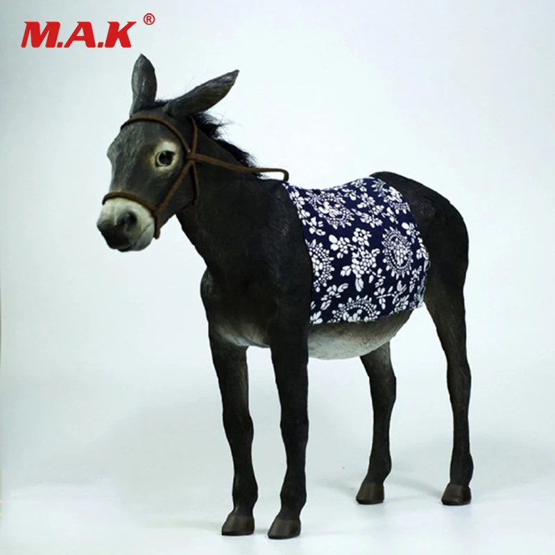 

SGTOYS 1/6 S-07B Simulation Animal Brown Donkey model Resin Anime Statue for 12 inches Action Figure Accessories Collections