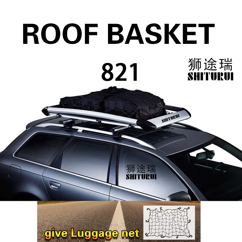

FOR Sedan hatchback SUV Highlander CRV Murano Santafe IX25 IX35 TIGUAN L Sportage kx3 7 Top luggage frame ROOF luggage Aluminum