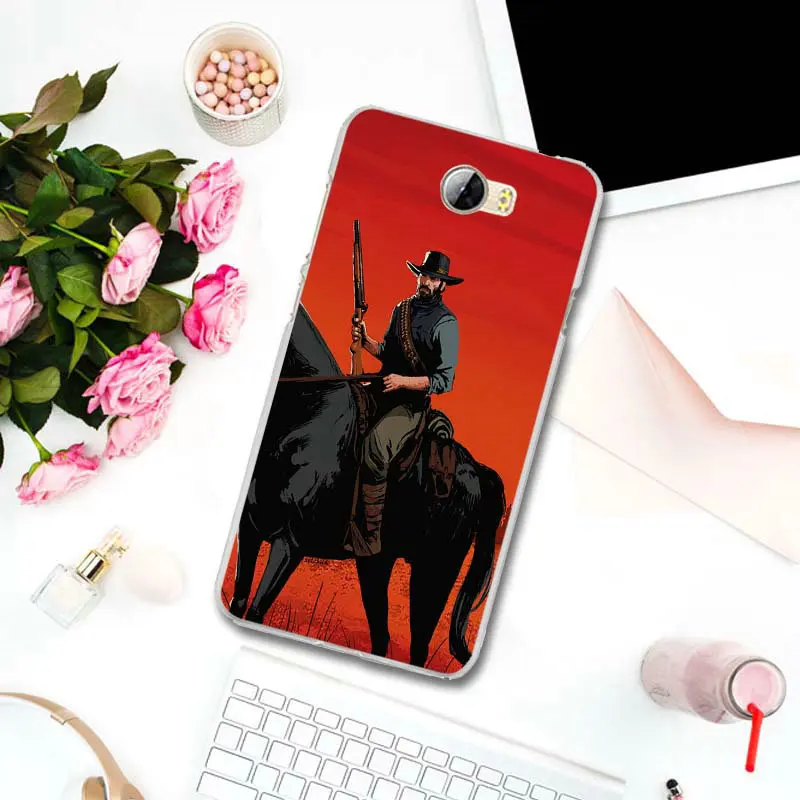 Силиконовые мягкие чехлы для мобильных телефонов из ТПУ для huawei P8 P9 P10 P20 P30 mate 10 Lite Pro Y3 Y5 Y6 II Honor 7 Smart Red Dead Redemption 2 - Цвет: Picture 5