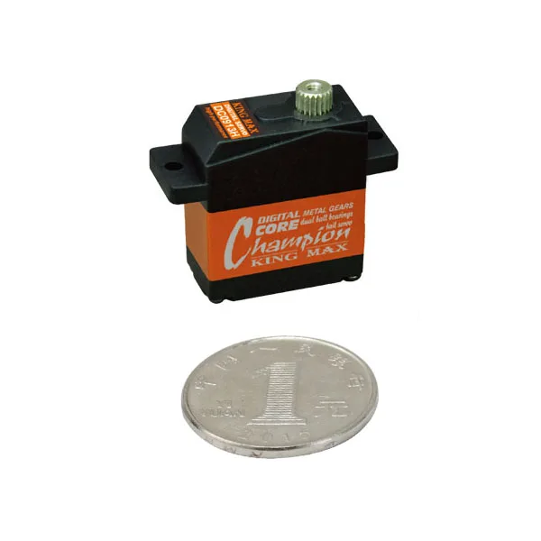 

Superior Hobby KingMax DCS0913H--13g 1.4kg.cm,digital,metal gears mini servo