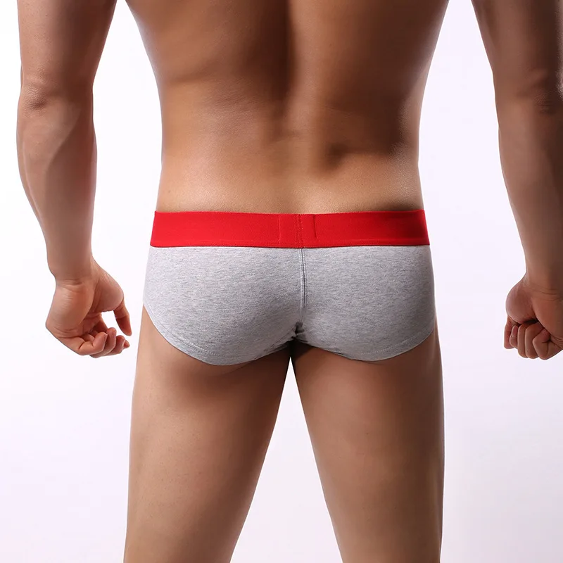 Мужское нижнее белье боксеры шорты брендовые хлопковые cueca U выпуклые Сексуальные трусы боксеры короткое бикини трусы