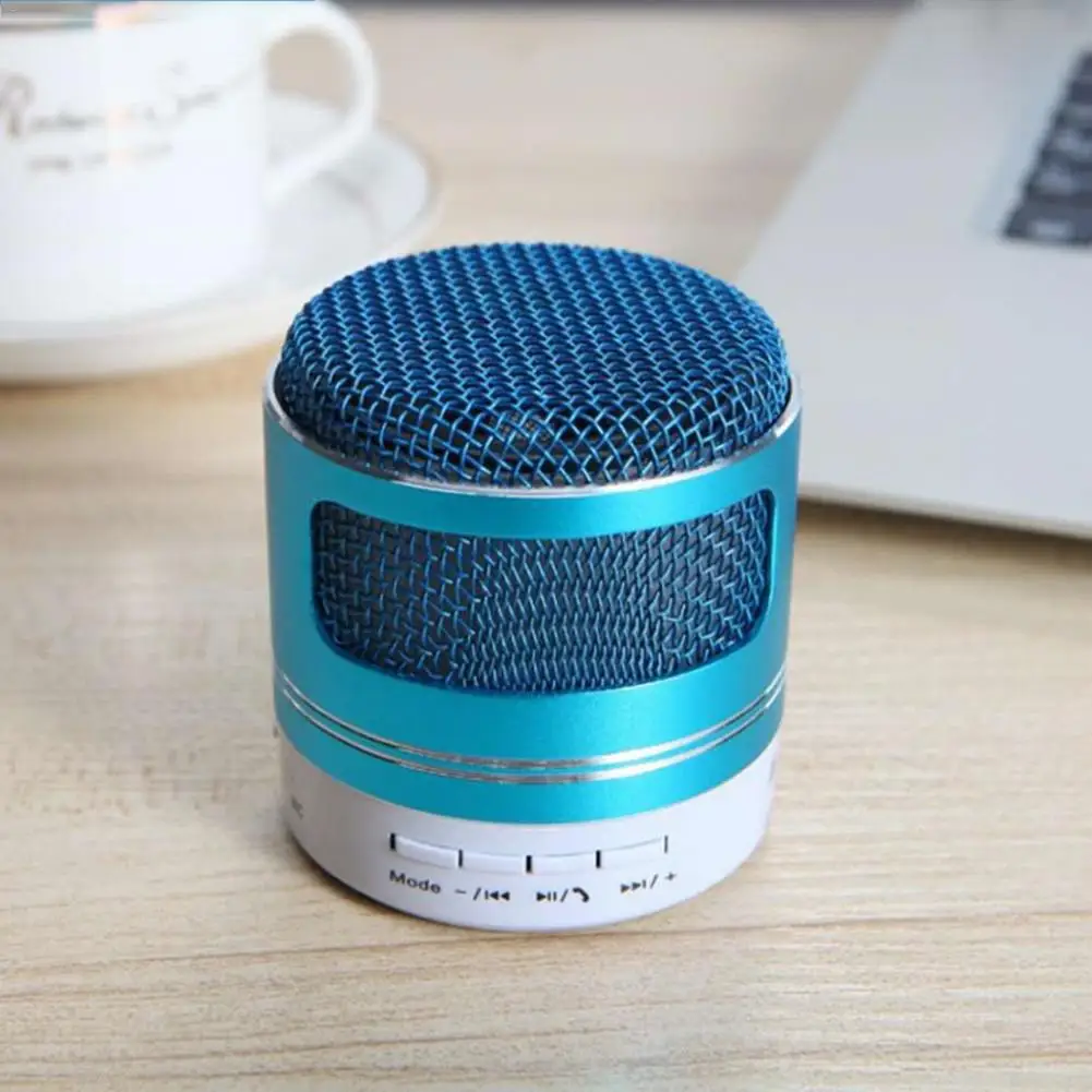 S08U Мини Bluetooth динамик алюминиевая карта из сплава мобильный телефон микрофон и