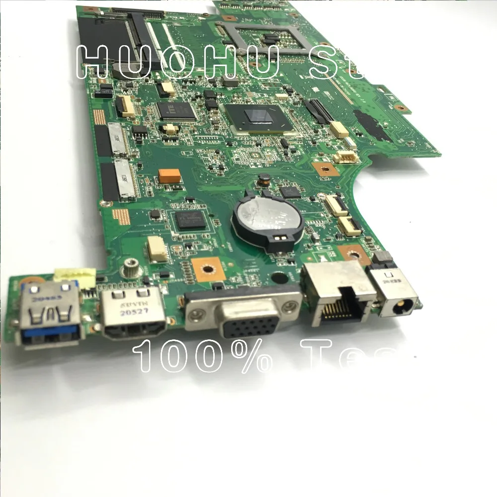 KEFU For ASUS G53SW G53S G53 HM65 2 SLOTS laptop motherboard tested 100% work original mainboard KEFU For ASUS G53SW G53S G53 HM65 2 SLOTS laptop motherboard tested 100% work original mainboard