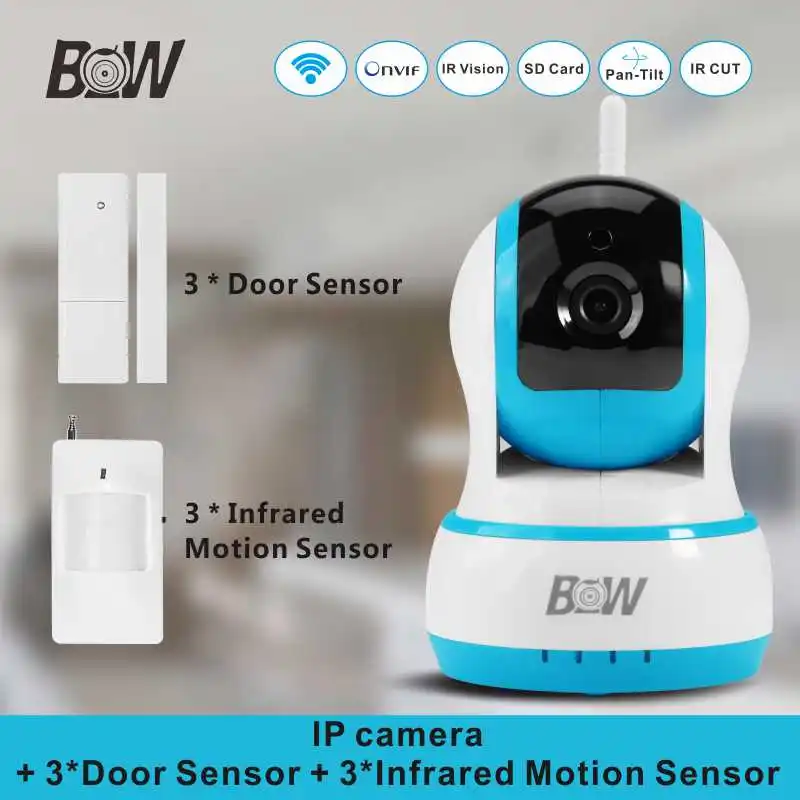 WiFi font b Camera b font IP 3 font b Door b font Sensor 3 Infrared