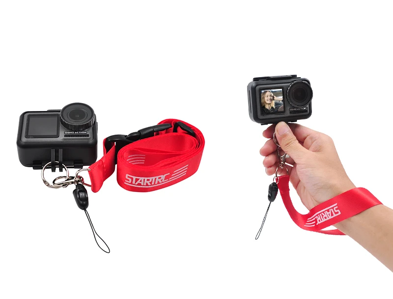 DJI OSMO повязка на шею с запястьем аксессуары тросы комплект портативный, на шнурке для DJI OSMO экшен камеры расширительные части