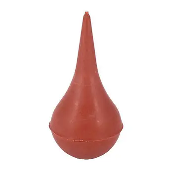 

30ml Mini Lab Laboratory Tool Red Rubber Suction Ear Syringe Bulb