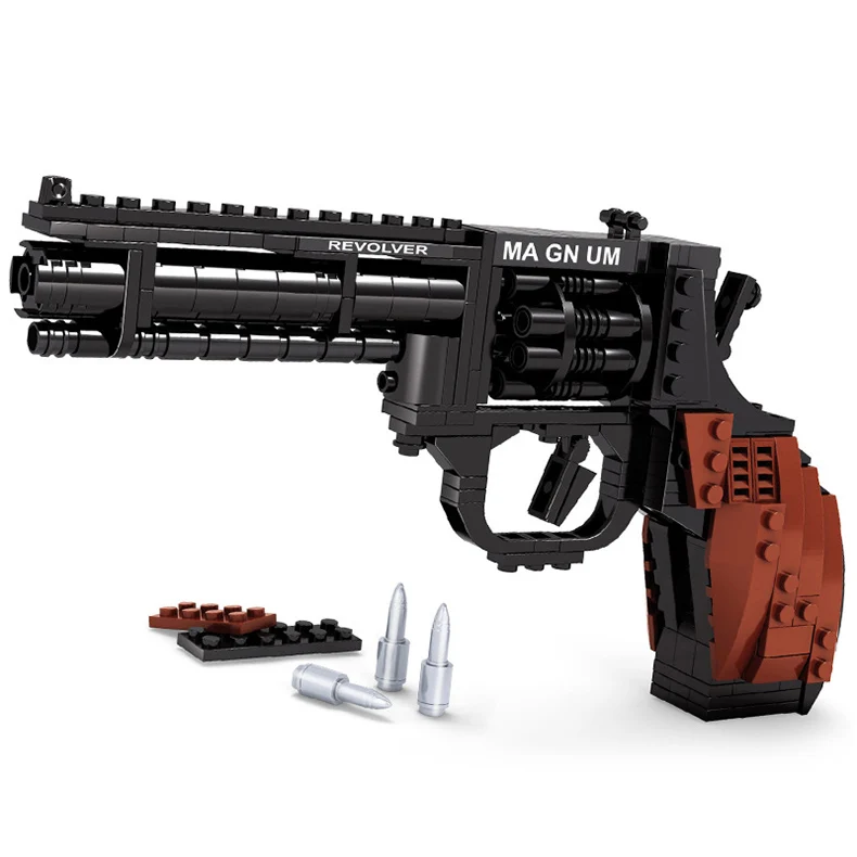 300 шт. DIY Nerfs Элитный пистолет Fiveshooter детский пистолет Модель Строительный блок Набор пластиковых игрушек комплект подарок для детей