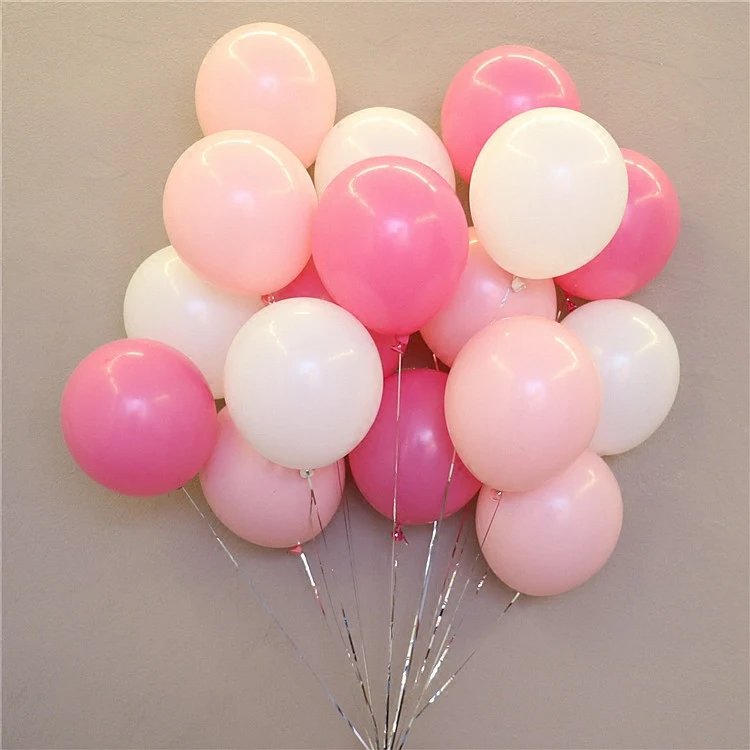 

15pcs Wedding Latex Balloon 10inch Wedding Room Decorated with Latex Balloon Birthday Party Activities of the Matte Balloon