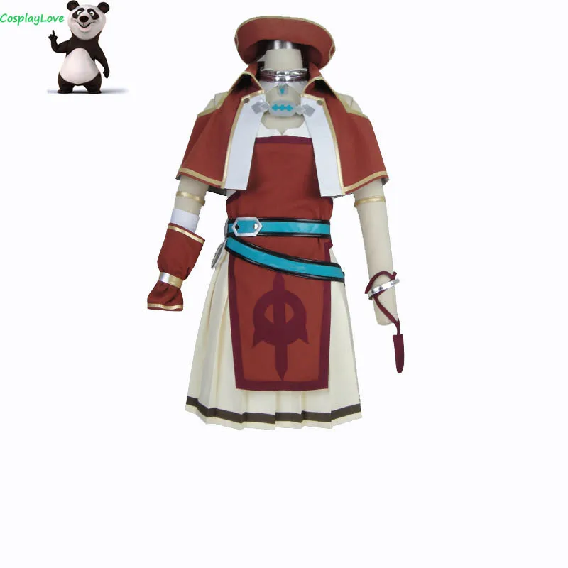 

CosplayLove Fire Emblem The Binding Blade Lilina Cosplay Costume Custom Made For Christmas Halloween With Shoes Cover