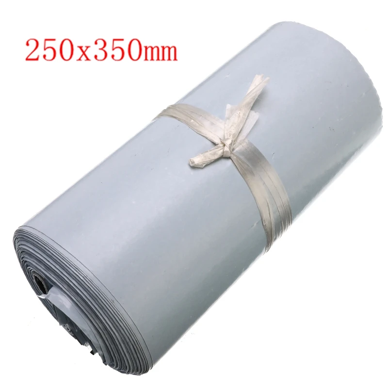 250x350mm white 100 шт пластиковый конверт мешок самоклеющиеся курьерские пакеты для хранения пластиковые полиэтиленовые Конверты Почтовые почтовые пакеты - Цвет: 250x350mm white