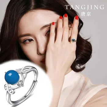 

2020 Anillos Ring Arrival Ring Anel Masculino Natural Mexico Female Money S925 With Breadwinners Adjustable With Certificate