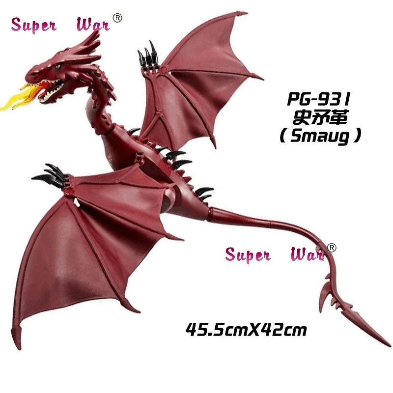 

PG931 The Desolation of Smaug 79018 The Lonely Mountain Dol Guldor Battle Building Blocks Model bricks toys for children
