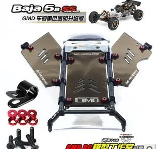 BAJA 5B upgrade windows upgrade black red clear color choose for Rovan KM HPI 1 5