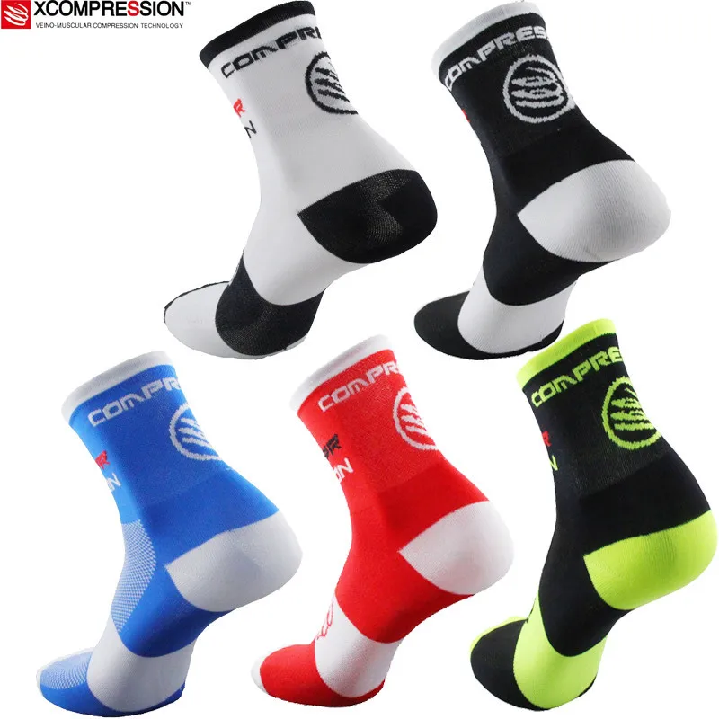 Men Cycling Sport Sock Running mountain, MTB Road Bike, Bicycle Socks