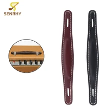 SENRHY Винтажный стиль кожаный гитарный усилитель ручка для переноски ремешок для Fender Amp гитарные части и аксессуары Горячая Распродажа