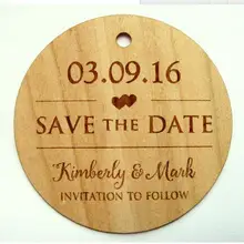 На заказ, Круглый, сохранить дату, деревенский свадебный день, деревянный подарок, сувенирные бирки, открытки, этикетки, приглашения, вечерние, Свадебный декор