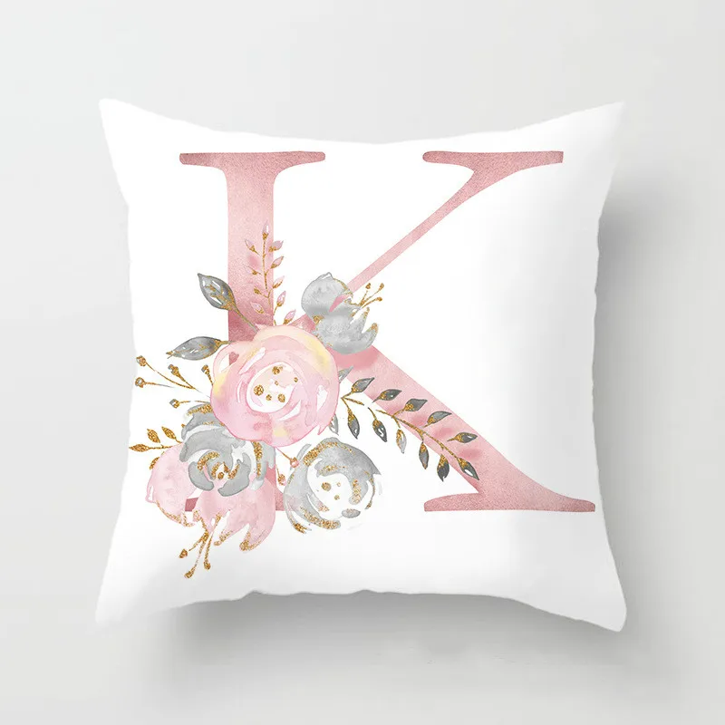 Свадебное украшение, Чехол на подушку с буквенным принтом, креативный, сделай сам, для дома, фламинго, единорог, для дня рождения, украшения для детской вечеринки, украшения для душа
