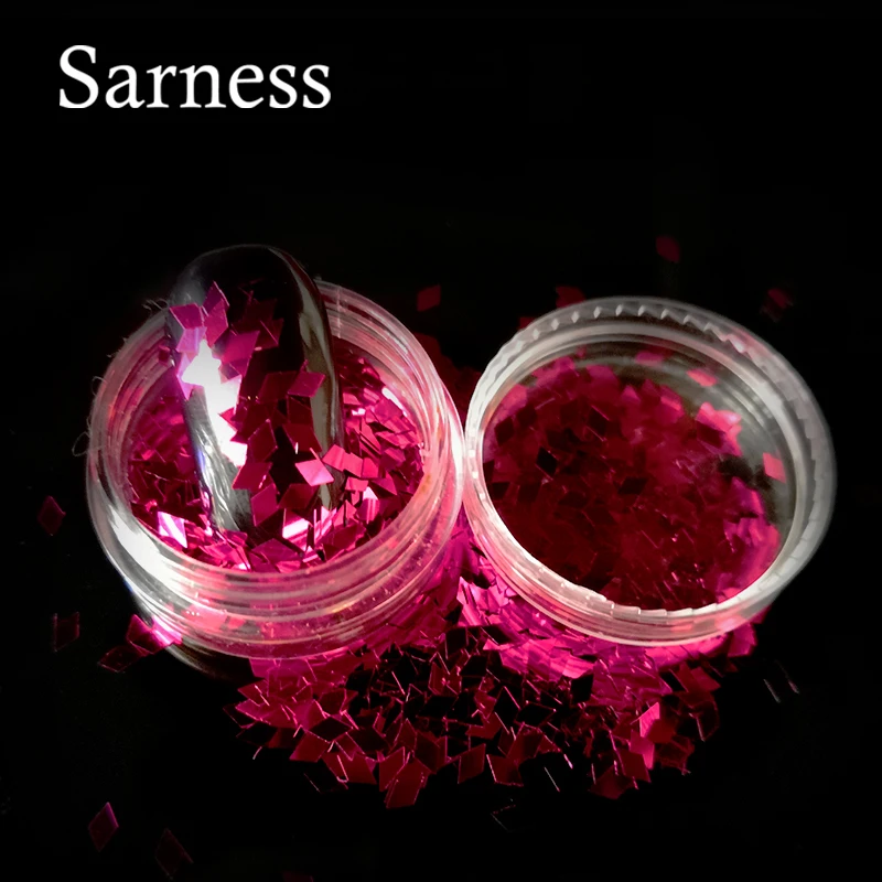 Sarness 1 г голографическая Пыль для ногтей набор украшений с чешуйками цвет