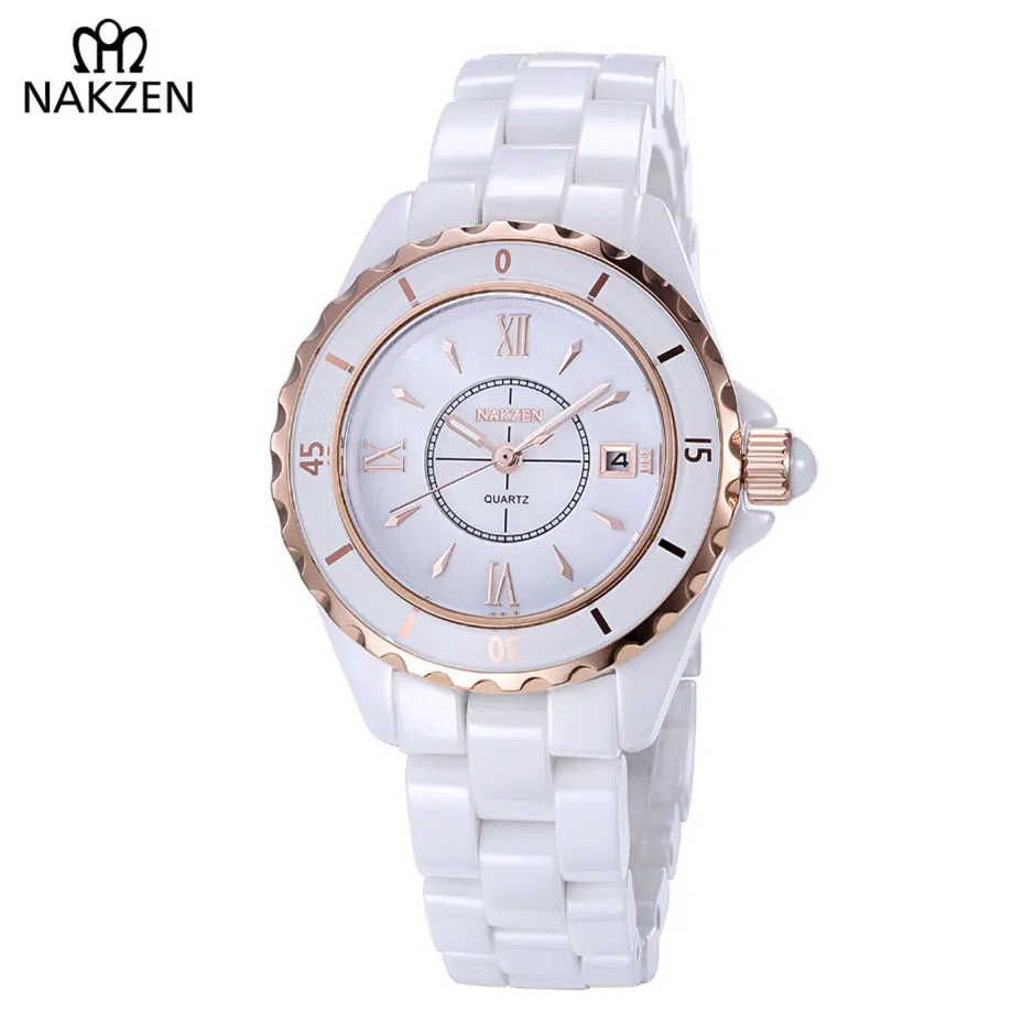 

NAKZEN Luxury Brand Popular Woman Lather Watch Waterproof Casual Ladies Relogio Feminino Clock Simple Female Relojes Mujer Gift