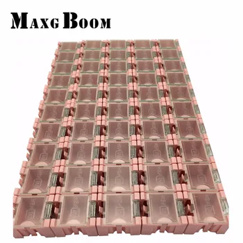 

New & Genuine High Quality 50pcs SMD SMT Electronic Component Mini Storage Box High Quality and Practical Jewelry Storaged Case