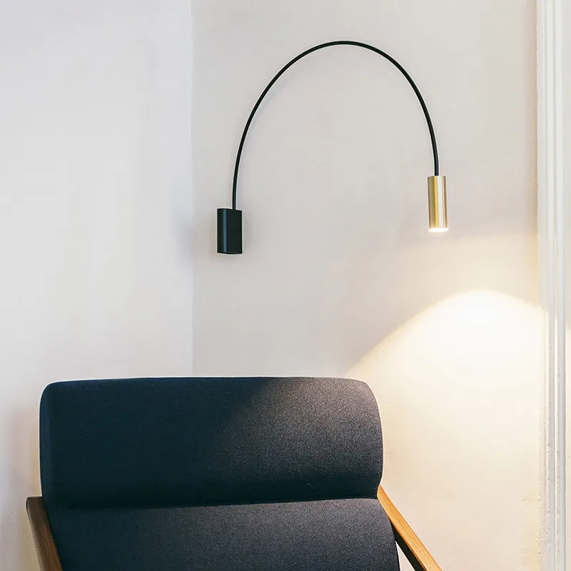 Buy Long Arms Wall Scone Vintage Wall Lamp Art Decor Home Lighting Gold Fixtures Bar Coffee Store Clothing Store Wall Light WA113