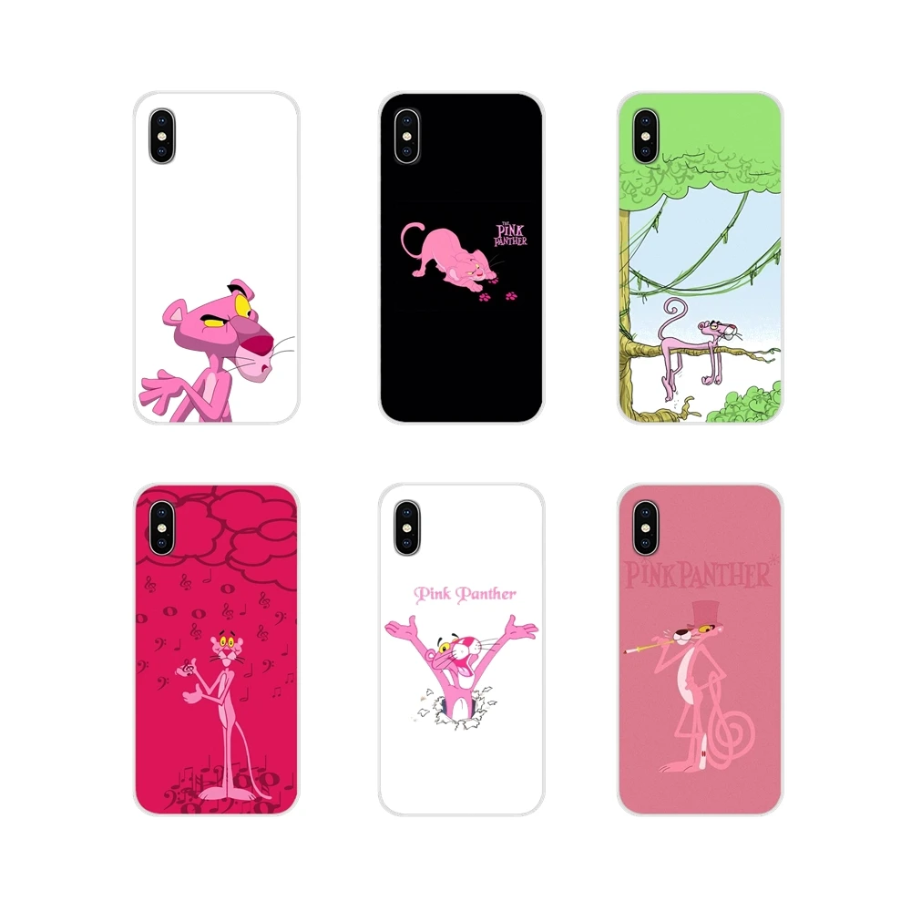 For Motorola Moto X4 E4 E5 G5 G5S G6 Z Z2 Z3 G G2 G3 C Play Plus Accessories Phone Cases Covers Pink Panther | Мобильные телефоны и