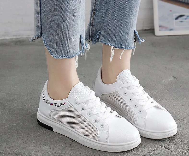 Women Casual Shoes Summer 2018 Spring Women Shoes Fashion Embroidered Breathable Hollow Lace-Up Women Sneakers20180607-184444.Women Casual Shoes Summer 2018 Spring Women Shoes Fashion Embroidered Breathable Hollow Lace-Up Women Sneakers