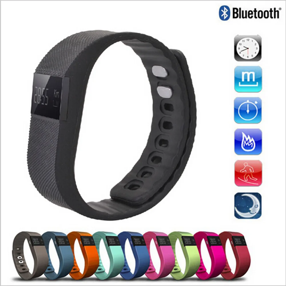 Sports font b Smart b font font b Watch b font Wrist Band TW64 Bluetooth Sleep