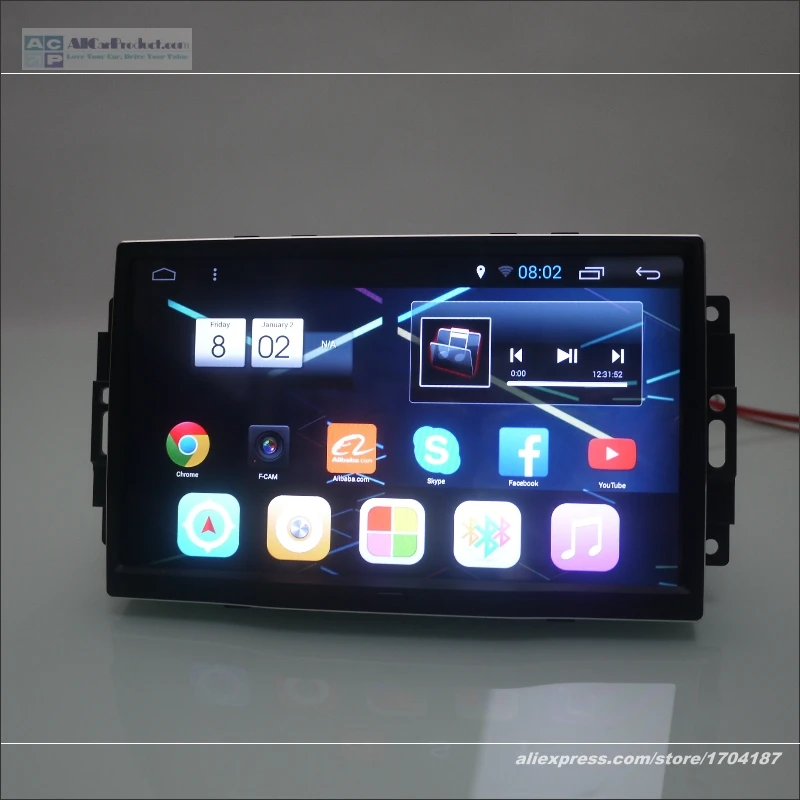  For JEEP Commander / Compass 2006 ~ 2008 - Car Android Navigation Radio Stereo 10.2" Screen ( NO DVD Player ) Multimedia System 