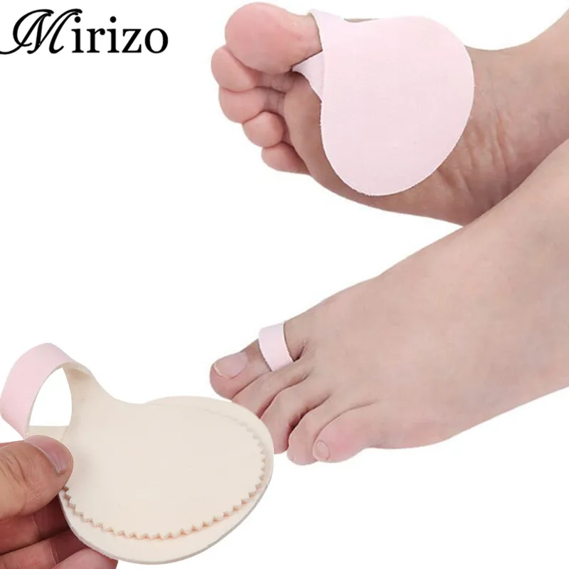 2pcs thick Medical Silicone Toe Pads Gel Forefoot Pad Feet Care High