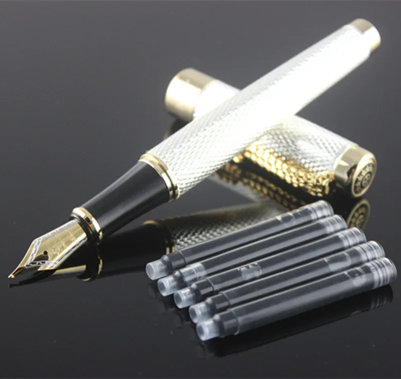 S Роскошный Восточный Дракон Дизайн перьевая ручка Jinhao 1200 брендовые деловые офисные подарочные чернильные ручки письменные принадлежности канцелярские принадлежности - Цвет: S
