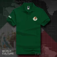 Соединенные Штаты Мехико MX MEX рубашки поло мужские с коротким рукавом белые бренды с принтом для страны хлопок национальная команда Новинка 20