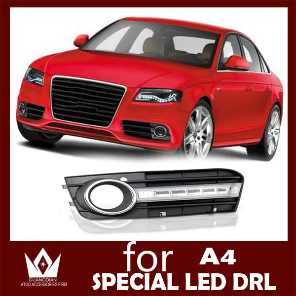 

Guang Dian car light led daytime running lights fit for A4 DRL , headlight conversion original position DRL