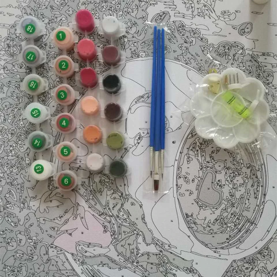 Набор для рисования по номерам на холсте богини без рамки|goddess paintings|goddesses artthe