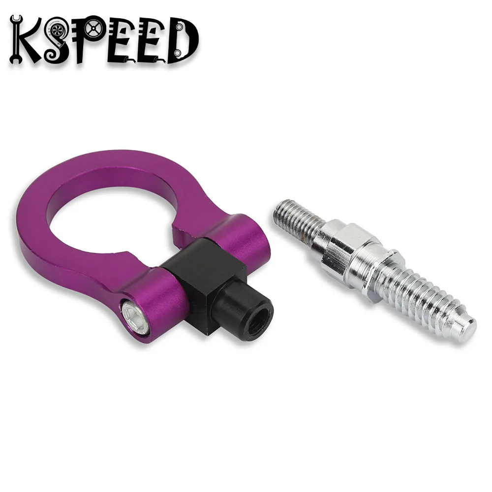 Racing Screw الألومنيوم جبهة هوك السحب ل العالمي سيارة أوروبية السيارات مقطورة الدائري Racing Screw الألومنيوم جبهة هوك السحب ل العالمي سيارة أوروبية السيارات مقطورة الدائري