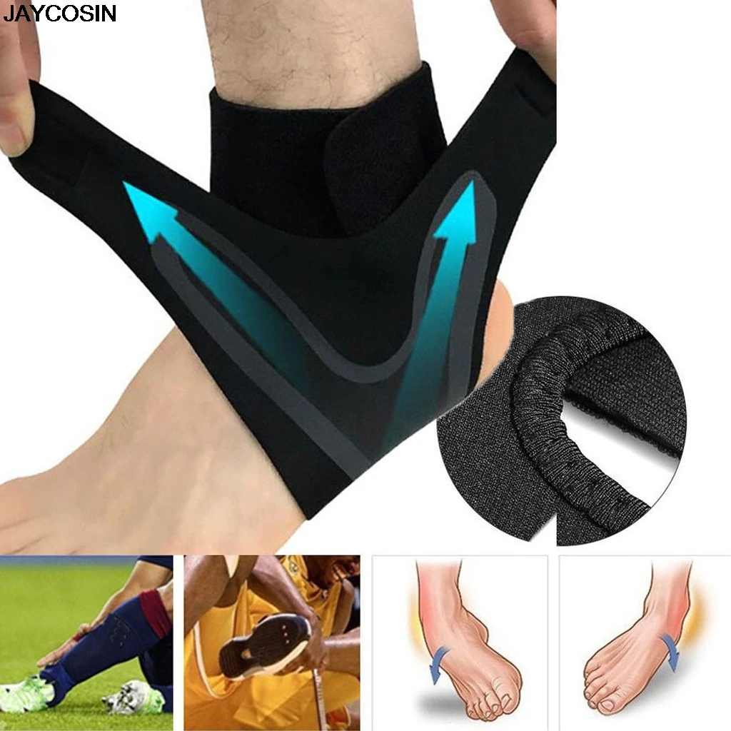 

JAYCOSIN SOCKS summer Adjustable Ankle Foot Support Elastic Brace Guard Football Basketball Socks Diabetic Casual Hot sale 9503