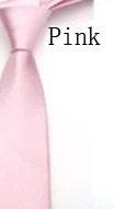 Pink Модный повседневный узкий галстук 5 см Мужской и Женский Повседневный галстук - Цвет: Pink