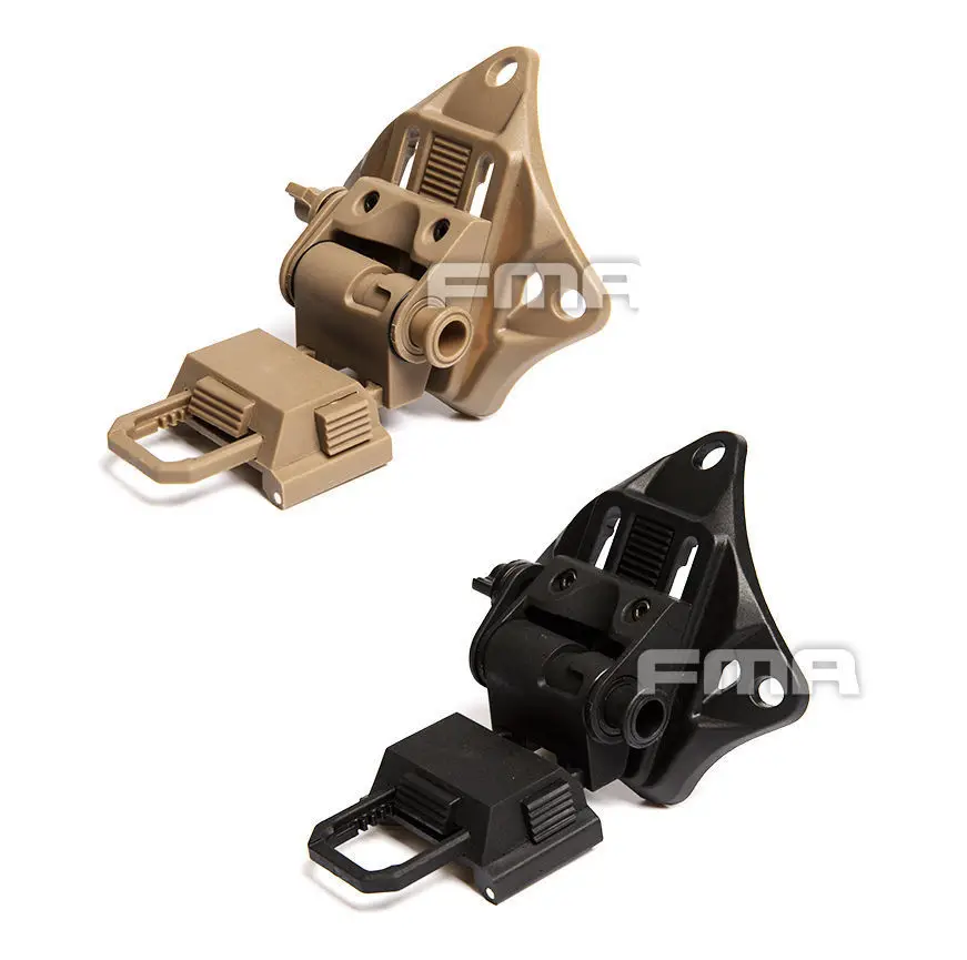 

Paintball Airsoft L4G19 NVG Plastic Version Helmet Mount BK/DE FMA-TB1200