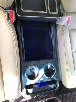 Для Honda Freed Edix многофункциональная автомобильная консоль, подлокотник коробка для хранения с USB, атмосферный светильник