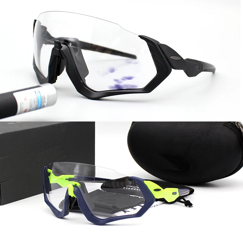 

TR90 Cycling Glasses Photochromic 2019 Pro Road Bike Sunglasses MTB Sport Riding Goggles Bicycle Discoloration Eyewear Men&Women
