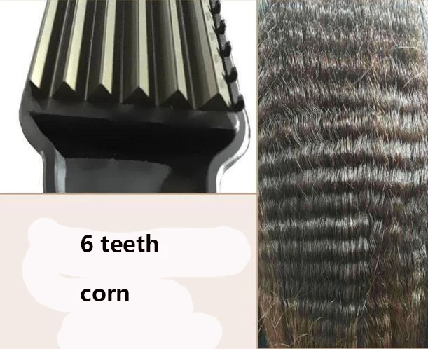 Профессиональный Выпрямление Утюги вьющиеся кукурузы горячей Регулируемый турмалиновый керамический, титановый сухой мокрые волосы 25 сегментов расширились - Цвет: constant temperature