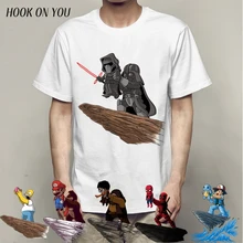 Дэдпул, Мужская футболка, модный дизайн, топы, Звездные войны, Дарт Кинг, Покемон, футболки с принтом, Панк хипстерские футболки