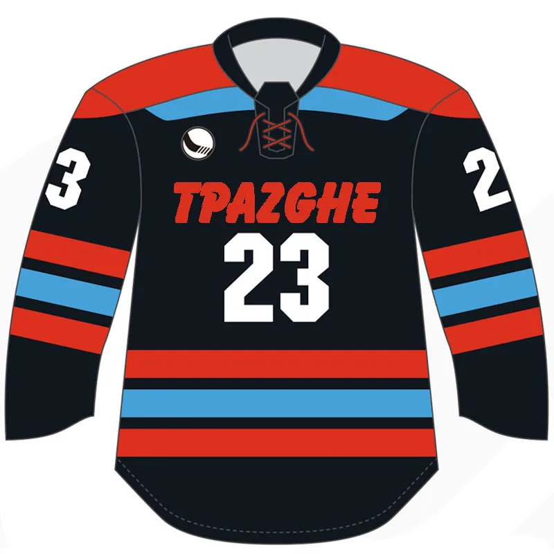 Team Poland 2019 Red Ice Hockey Jersey Custom Name and Number 