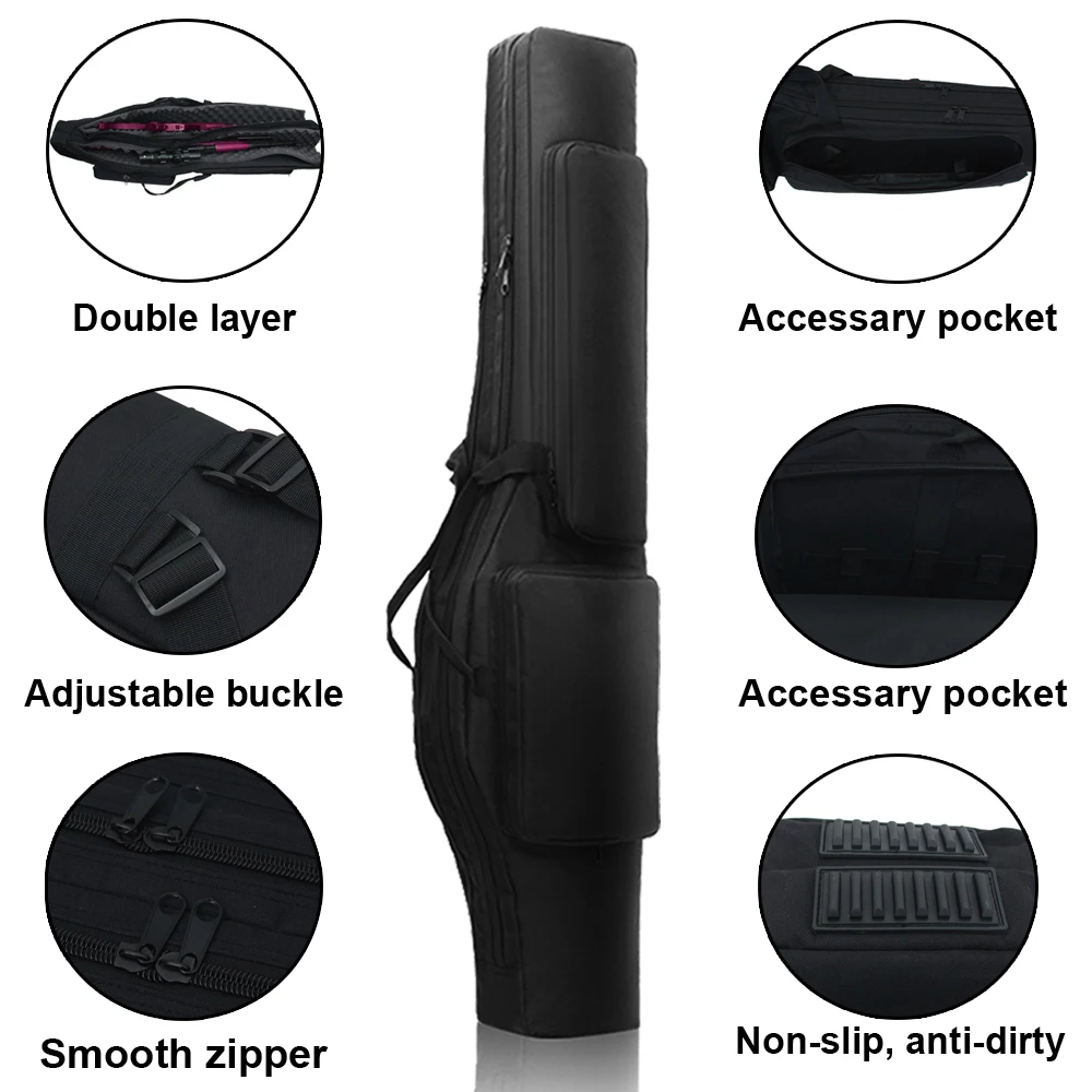 48 &quotтактическая сумка с двойной винтовкой рюкзак подкладкой для хранения оружия