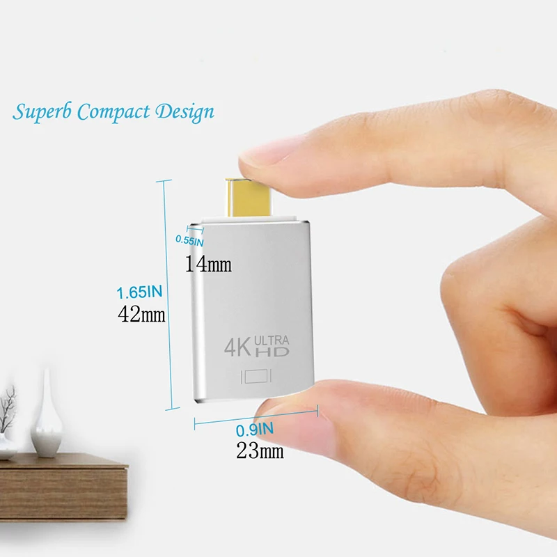 Mini DisplayPort DP к HDMI Кабель-адаптер штекер к Thunderbolt Женский HDMI конвертер для MacBook Air Pro HDMI конвертер Горячий